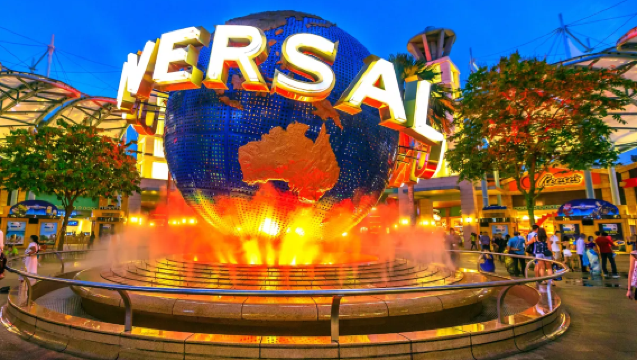 Shared round-trip transfer to Sentosa, Singapore, including island admission fee, recommended for visiting Universal Studios