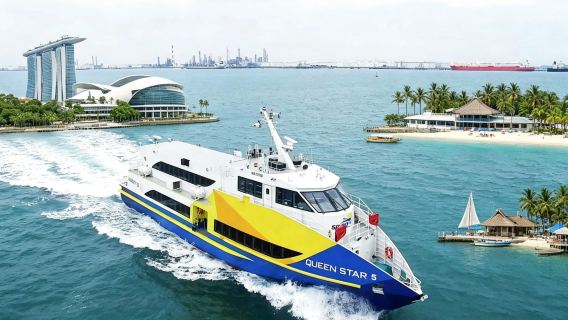 Singaporen ja Batamin välinen edestakainen laivalippu [Sindo Ferry -nopea laiva]