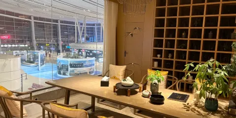 中國長沙黃花國際機場VIP廳使用券/CSX機場貴賓廳休息室使用券 候機/餐飲/洗浴