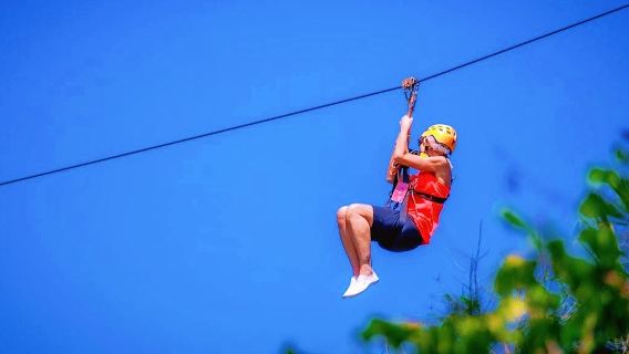 Tyrolienne en forêt à Ko Samui | Samui Zipline | Quad | UTV