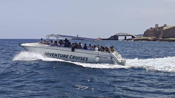 Sliema half day boat trip to comino and gozo