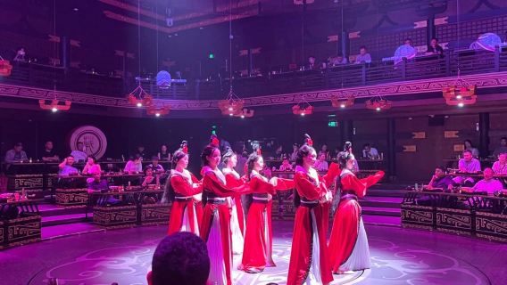 Handan Zhao capital imperial banquet | immersive ancient Zhao-style dinner (9 performance programs + multiple seating options + experience an ancient-style banquet feast + optional styling and photography experience)