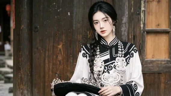 Qifeng Yinxiang travel photo shoot at Shaxi Ancient Town in Yunnan (Hanfu portrait follow-shoot + exquisite styling experience)
