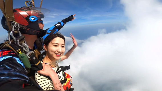 樂東鶯歌海跳傘基地旅拍【海南樂東海景跳傘+4000公尺雙人高空跳傘+多種攝影方式選選】