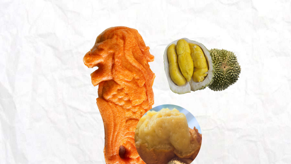 Einlösecoupon für Merlion Durian (Super Sister Durian)