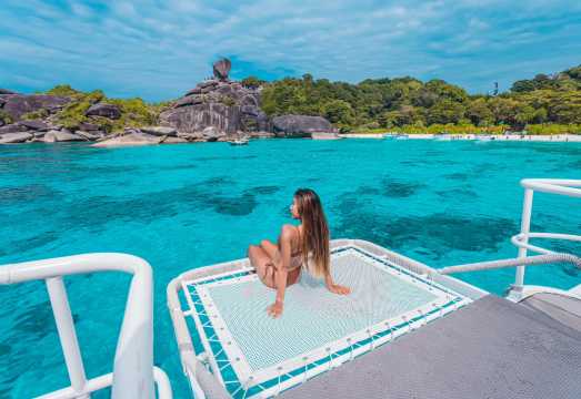 Popular Similan Islands day trips in Phuket - island hopping and snorkeling / multiple boat types available / reputable boat company