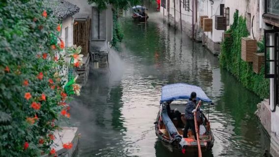 Μονοήμερη εκδρομή στο Zhouzhuang + Κήπος του Απλού Κράτους - Παλιά πόλη Σουτσόου με μεταφορές από και προς τη Σανγκάη