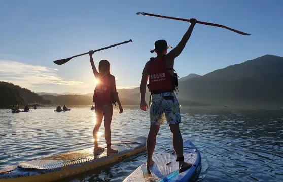 南投｜日月潭 SUP立式划槳體驗