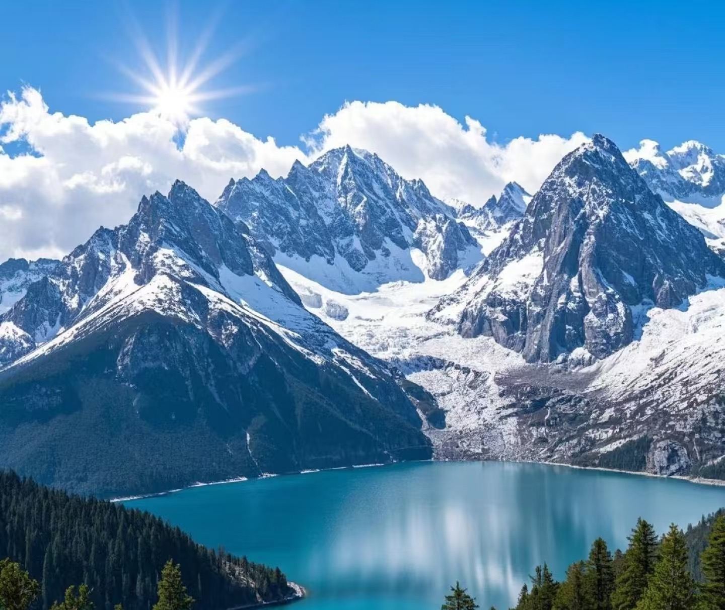 Jade Dragon Snow Mountain Golden Sunrise, Cableway, Impression Lijiang for Foreign Tourist