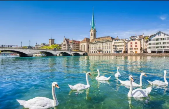 蘇黎世雙景漫遊：萊茵瀑布 + 施皮茨小鎮與濕壁畫 1 日奇遇