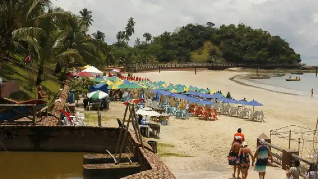 Dos Frades and Itaparica islands boat tour