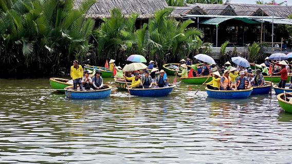 Kochkurs für vietnamesische Gerichte, Tour durch den lokalen Markt und Coconut Jungle Village