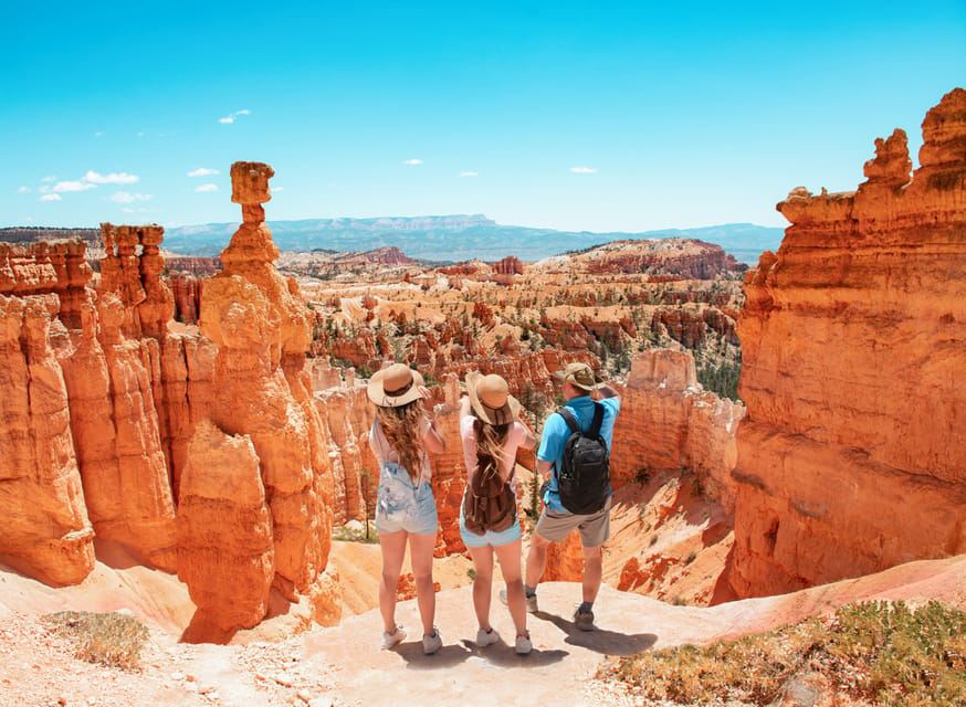 Depuis Las Vegas : visite de Bryce Canyon et du parc Zion avec déjeuner