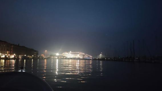 Chioggia: Paseo nocturno en barco y tour de luna llena