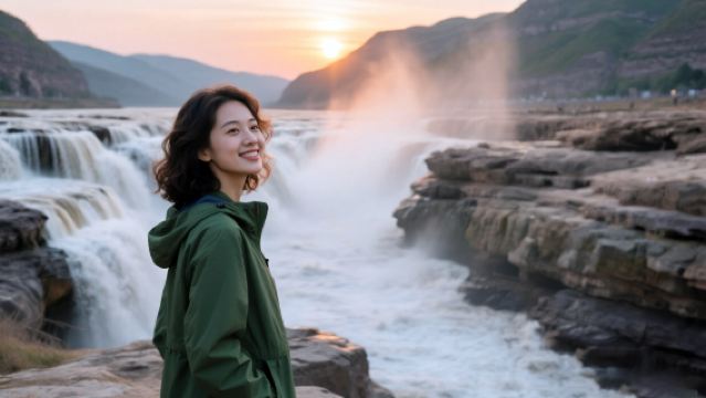 延安陝西壺口瀑布+南泥灣一日遊【新款2+1頭等艙+獨立小團】