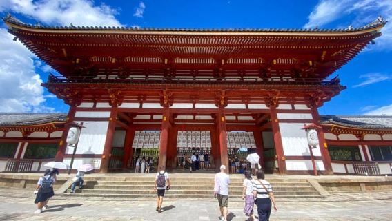 Ab Kyoto: Tagesausflug nach Nara, Osaka und Kobe – 3 Städte an einem Tag