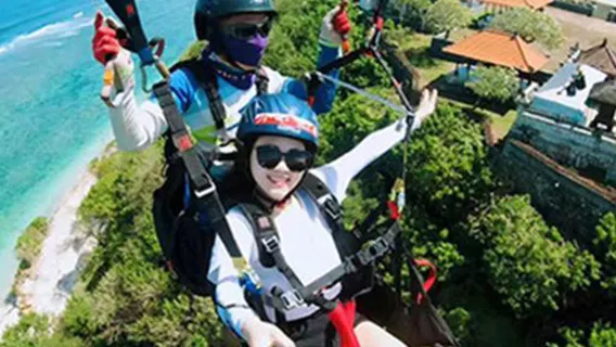 Bali RIUG paragliding- Optional Timbis/Ulu/Alam Panda