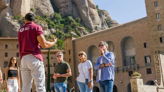 Montserrat: Guided Tour from Barcelona + Moreneta Access + Transfer