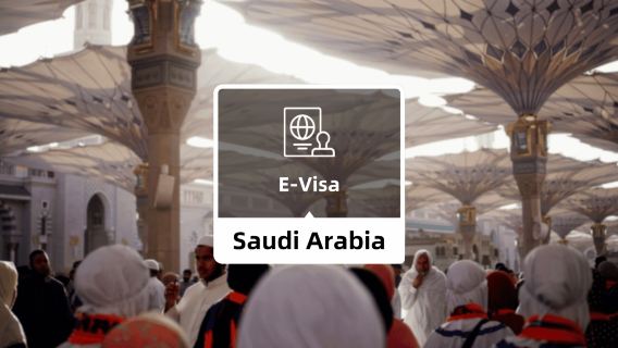 Saudi Arabia Tourist E-Visa (Valid for Umrah) | 66 Countries/Regions | 1-Year Multiple Entry