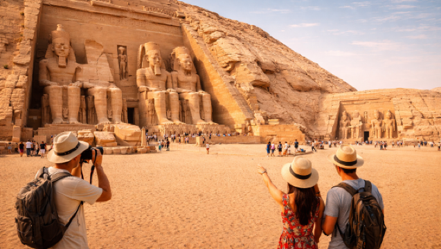Lawatan sehari ke Abu Simbel dari Aswan dengan kereta persendirian
