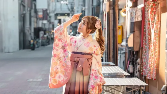  Osaka | Sewa Kimono/Yukata 90 Minit di Kawasan Namba, Dotonbori, Umeda oleh Kawaii Osaka