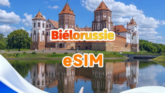 Biélorussie 4G eSIM|Forfait journalier/forfait total|3 Go/jour - Total 30 Go|1-30 jours|Format 24 heures|Code QR