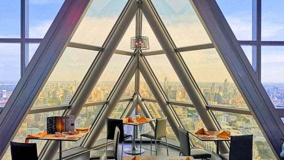 Bangkok Baiyoke Sky Hotel buffet & 81st Floor Observation Deck admission ticket