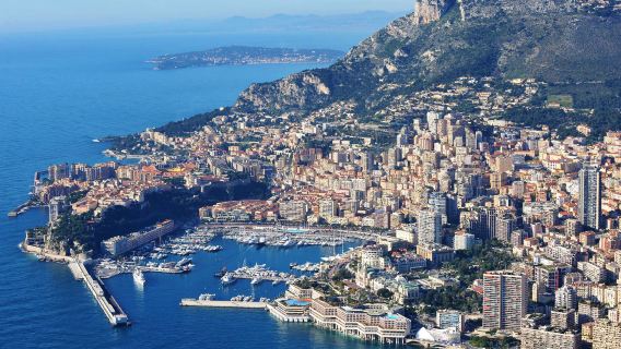 Monaco - Panorama lawatan sewa peribadi ke mercu tanda utama - Istana Putera Monaco, Muzium Oseanografi - Koleksi mewah