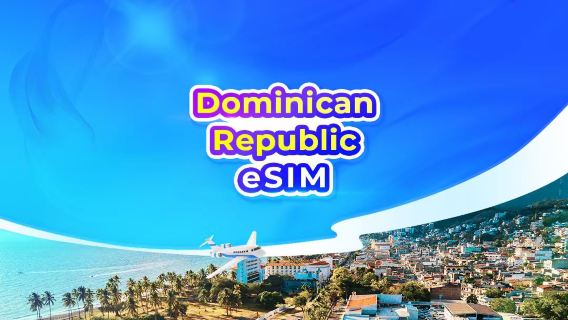 جمهورية الدومينيكان | eSIM | شبكتان · يدعم جميع AI وTikTok | باقة يومية/باقة بيانات | فوترة لمدة 24 ساعة | رمز QR