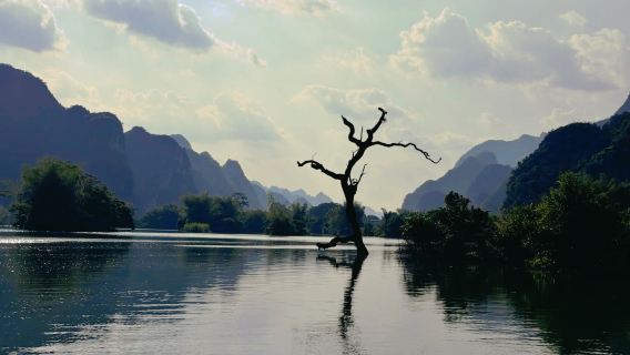 Lawatan sehari bas ekspres Nanning Chongzuo + Air Terjun Rentas Negara Detian + Taman Lembah Sungai Hitam