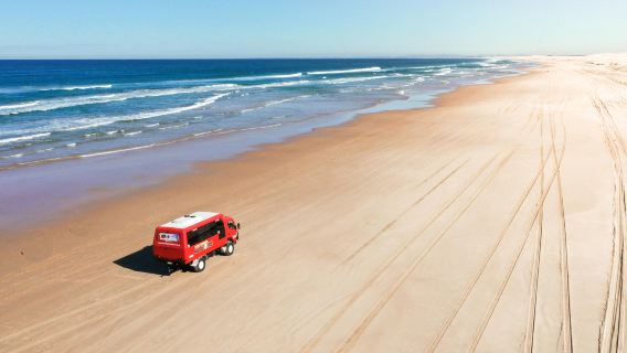 Pengalaman Sandboarding di Teluk Anna, Port Stephens (frekuensi Tanpa Batas)