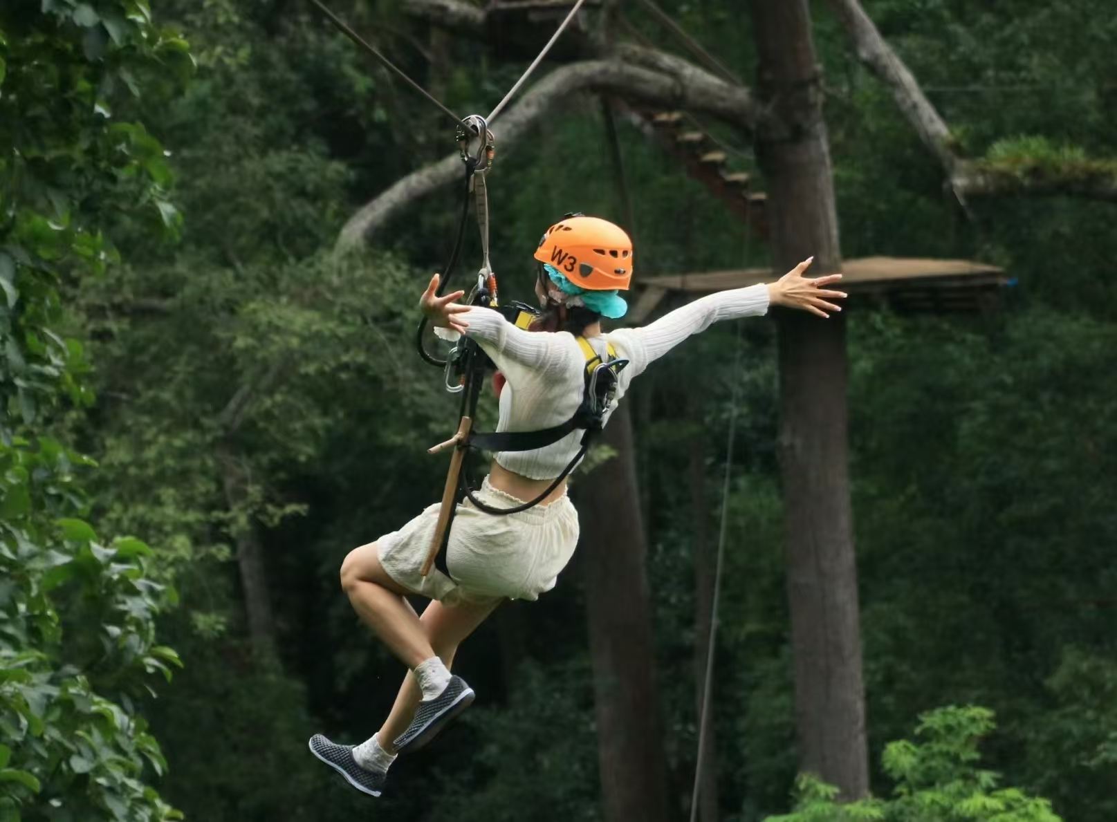 泰國清邁Skyline Adventure 叢林飛躍一日遊A