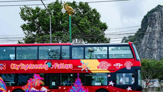 Stadtrundfahrt Pattaya: 24- bis 72-stündige Hop-on-Hop-off-Bustour