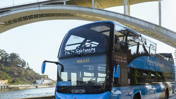 Porto: autobus hop-on hop-off da 48 ore + visita alla cantina vinicola