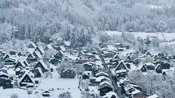 Hida Takayama + Villaggi storici di Shirakawa-go e Gokayama|Tour opzionale per piccoli gruppi di 9 persone, due partenze giornaliere|Nagoya andata e ritorno