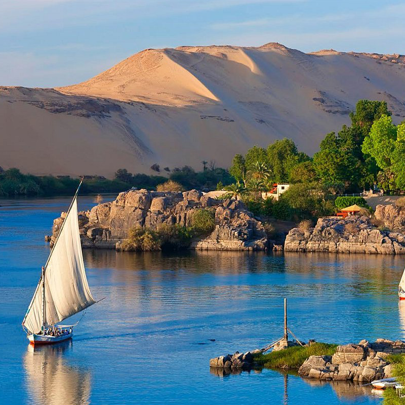 ทัวร์ 1 วัน อัสวาน อียิปต์ รวมหมู่บ้านนูเบียน วิหารฟิเล เขื่อนโอเบลิสก์ เกาะพฤกษศาสตร์ แม่น้ำไนล์