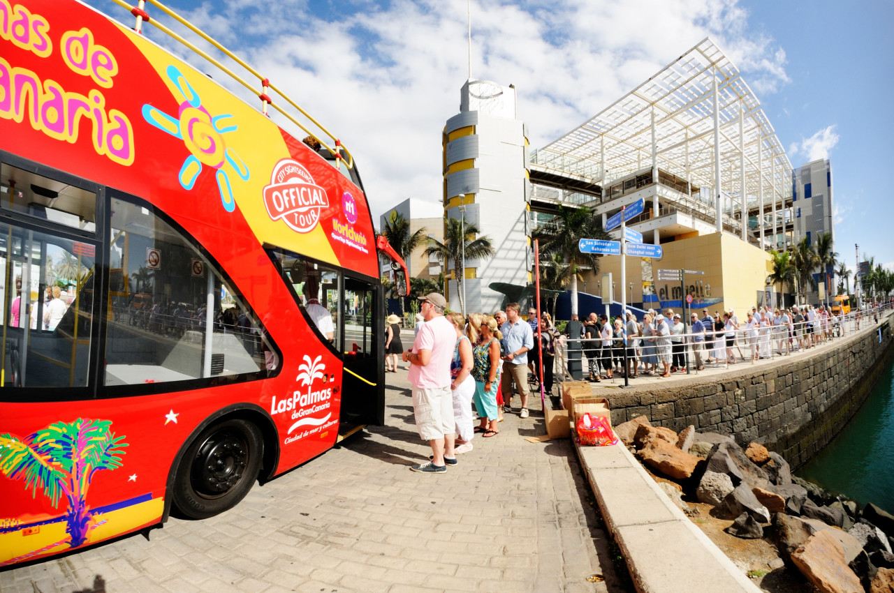 City Sightseeing Las Palmas bus hop-on hop-off in Spagna