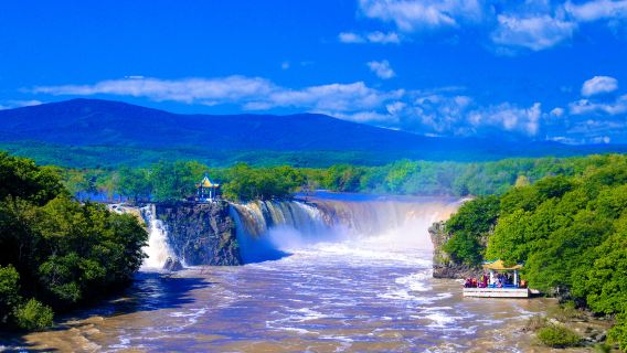 牡丹江鏡泊湖—吊水樓瀑布—火山口地下森林1日遊【多種套餐】