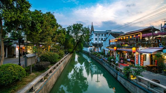 ทัวร์วันส่วนตัวจากเซี่ยงไฮ้ไปซูโจว รวมสวนจัวเจิ้งและเนินเสือ