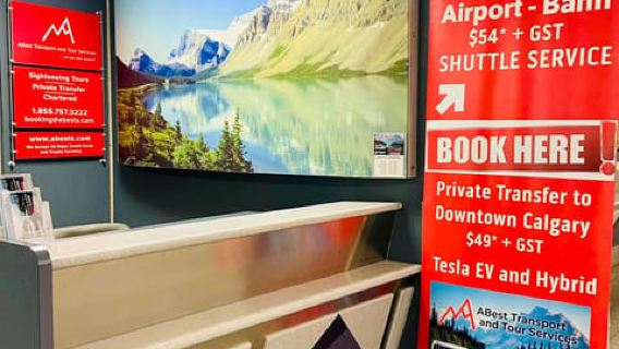 Calgary to Canmore/Banff (Shared Shuttle/Bus)