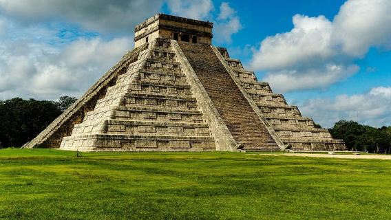 Vanuit Cancun: Zonsopgang in Chichen Itza met een optionele lunchbuffet
