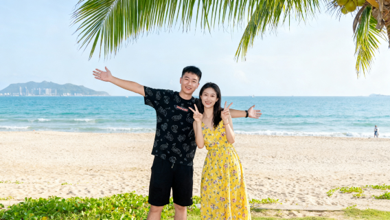 三亞清水灣旅遊區旅拍【跟拍攝影親子照情侶閨蜜兒童跟拍家庭旅拍】