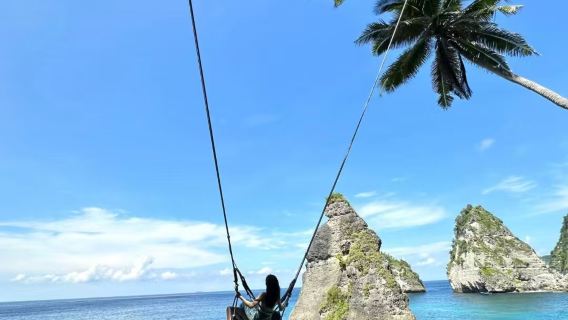 perjalanan satu hari Bali + Penida Timur (Rumah Pohon/Pantai Berlian/Pantai Attu)