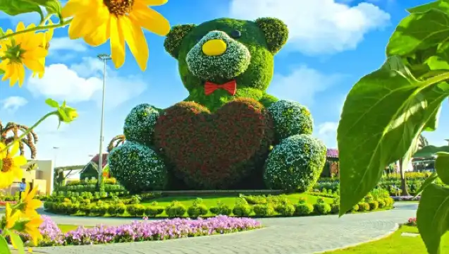 杜拜奇蹟花園 可選飯店接駁 可搭配地球村遊玩