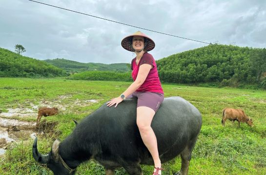 Entdecken Sie die Landschaft von Phong Nha – 1-tägige Radtour