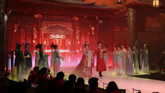 [Splendore del Banchetto Shu·24 Banchetti di Yibin] Spettacolo culinario immersivo in stile antico a Yibin, Sichuan [Banchetto imperiale×Trucco antico×Spettacolo immersivo]