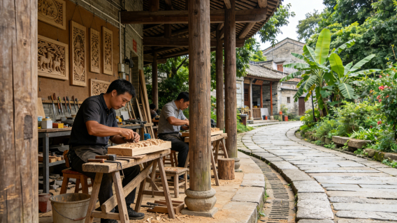 Parent-Child Nature Study Route: Luodong Village - Conghua Lychee Expo Garden - 23°8' North Latitude