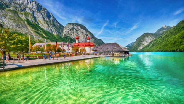 Lawatan Sehari ke Tasik Königssee Salzburg [Perkhidmatan Bahasa Cina/Perjalanan Boleh Disesuaikan]