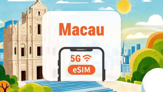 Macau 5G eSIM | ChatGPT | 1–30 Days | QR Code