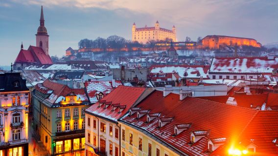 Bratislava: Passeio de um dia saindo de Viena de ônibus e barco
